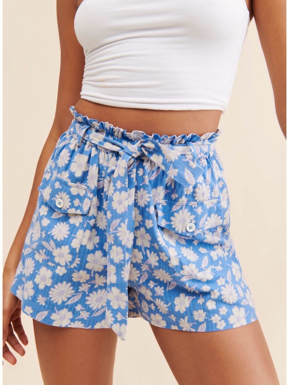 Anthropologie Winston White Bodhi Floral Short
